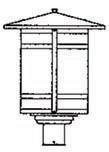 Arroyo Craftsman BP-14LGW-AB - 14" berkeley long body post mount