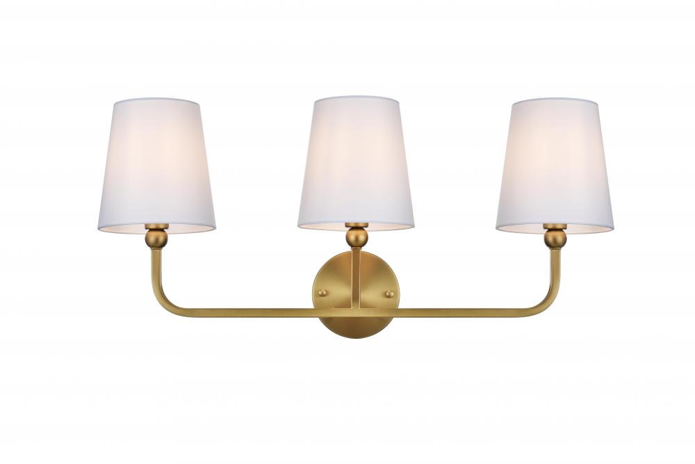 Senna 26 inch Wall Sconce in Satin Gold