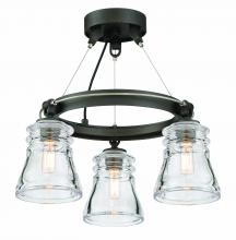 Minka-Lavery 2735-709 - Graham Avenue - 3 Light Semi Flush