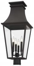 Minka-Lavery 7996-66 - Gloucester - 4 Light Outdoor Post Mount 12&#34;