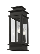 Livex Lighting 2013-04 - Princeton 1 Light Black Outdoor Wall Lantern