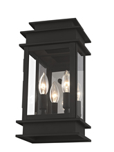 Livex Lighting 2014-04 - Princeton 2 Light Black Outdoor Wall Lantern