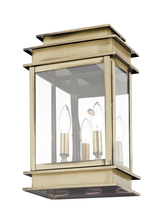 Livex Lighting 2016-01 - Princeton 2 Light AB Outdoor Wall Lantern