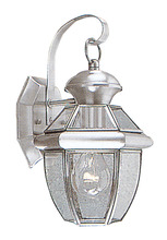 Livex Lighting 2051-91 - Monterey 1 Light BN Outdoor Wall Lantern