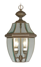 Livex Lighting 2255-07 - Monterey 2 Light BZ Outdoor Chain Lantern