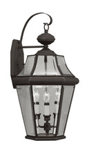 Livex Lighting 2361-07 - 3 Light Bronze Outdoor Wall Lantern