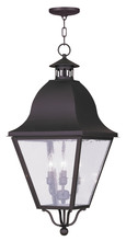 Livex Lighting 2547-07 - 4 Light Bronze Outdoor Chain Lantern