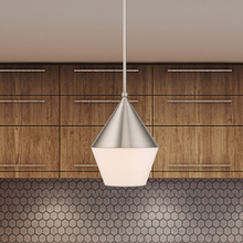 Livex Lighting 40684-91 - 1 Lt Brushed Nickel Mini Pendant