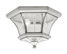 Livex Lighting 7052-91 - Monterey / Georgetown 2 Light Brushed Nickel Ceiling Mount