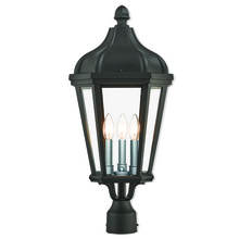 Livex Lighting 76194-14 - 3 Lt TBK Outdoor Post Top Lantern