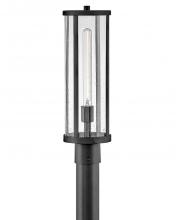 Lark 82051BK - Alfie Medium Post Mount Lantern