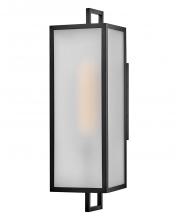 Lark 82075BK - Halden Large Wall Mount Lantern