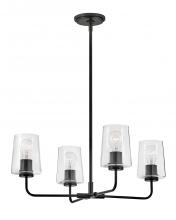 Lark 83454BK - Kline Medium Single Tier Chandelier