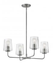 Lark 83454BN - Kline Medium Single Tier Chandelier