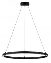 Lark 83464BK - Kenna Medium Single Tier Chandelier