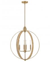 Lark 83554LCB-BAM - Fallon Medium Orb Chandelier