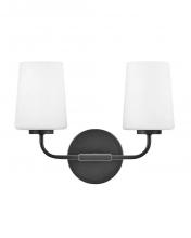 Lark 853452BK - Kline Small Two Light Vanity