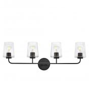 Lark 853454BK-CL - Kline Large Four Light Vanity