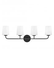 Lark 853454BK - Kline Large Four Light Vanity