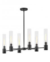 Lark 85406BK - Shea Small Linear Chandelier