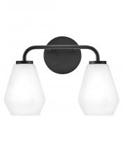 Lark 85502BK - Gio Small Two Light Vanity