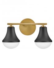 Lark 85512BK - Haddie Small Two Light Vanity