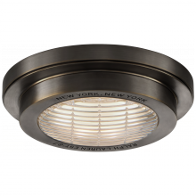 Visual Comfort RL RL 4128BZ - Grant 6.25&#34; Solitaire Flush Mount