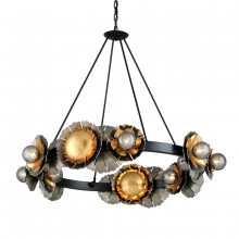 Corbett Orange 278-016-SBK/SSL/OWG - Magic Garden Chandelier