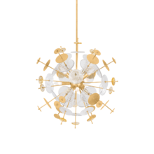 Corbett Orange 371-29-VGL - GLEASON Chandelier