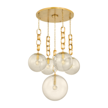 Corbett Orange 374-38-VB - NESSA Chandelier