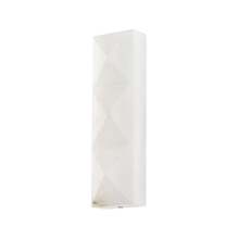 Corbett Orange 469-17-VB - GYPSUM Wall Sconce