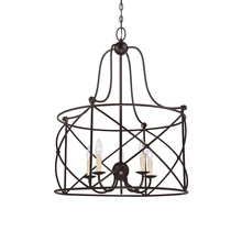 Savoy House 1-4072-5-13 - Seneca 5-Light Pendant in English Bronze