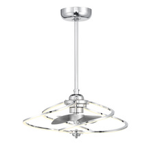 Savoy House 24-FD-945-11 - Hydra LED Fan D&#39;Lier in Polished Chrome