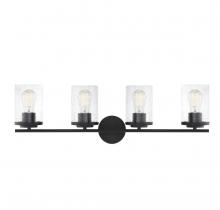 Savoy House 8-8020-4-BK - Marshall 4-Light Bathroom Vanity Light