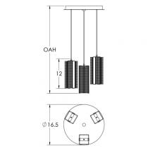 Hammerton CHB0020-03-FB-0-C01-E2 - Downtown Mesh Round Multi-Port-03