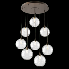 Hammerton CHB0047-08-FB-OC-C01-E2 - Terra Round 8pc Multi-Pendant