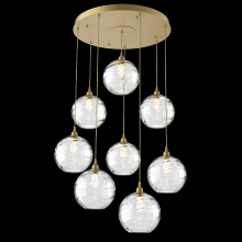 Hammerton CHB0047-08-GB-OC-C01-E2 - Terra Round 8pc Multi-Pendant