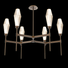 Hammerton CHB0049-37-FB-RA-001-L3 - Aalto Round Belvedere Chandelier-37-Flat Bronze