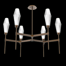 Hammerton CHB0049-37-FB-RC-001-L3 - Aalto Round Belvedere Chandelier-37-Flat Bronze