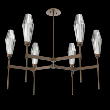 Hammerton CHB0049-37-FB-RS-001-L3 - Aalto Round Belvedere Chandelier-37-Flat Bronze