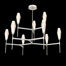 Hammerton CHB0049-54-BS-RA-001-L3 - Aalto Round Belvedere Chandelier-54-Metallic Beige Silver