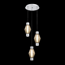 Hammerton CHB0049-D3-CS-RB-C01-L3 - Mandrel Round 3pc Multi-Pendant - Aalto