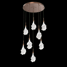 Hammerton CHB0059-08-BB-BC-C01-L3 - Blossom Round 8pc Multi-Pendant