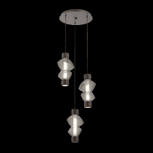 Hammerton CHB0089-D3-FB-S-C01-L3 - Mandrel Round 3pc Multi-Pendant - Mesa