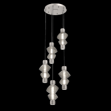 Hammerton CHB0089-D5-BS-S-C01-L3 - Mandrel Round 5pc Multi-Pendant - Mesa