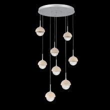 Hammerton CHB0093-08-CS-TC-C01-L1 - Cabochon Round Pendant Chandelier