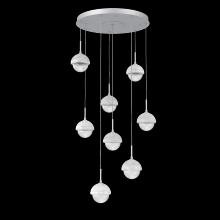 Hammerton CHB0093-08-CS-WC-C01-L3 - Cabochon Round Pendant Chandelier