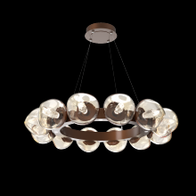 Hammerton CHB0095-36-BB-GA-CA1-L3 - Luna Radial Ring Chandelier