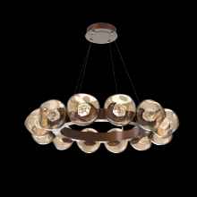 Hammerton CHB0095-36-BB-ZB-CA1-L1 - Luna Radial Ring Chandelier