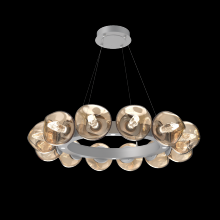 Hammerton CHB0095-36-CS-GB-CA1-L1 - Luna Radial Ring Chandelier